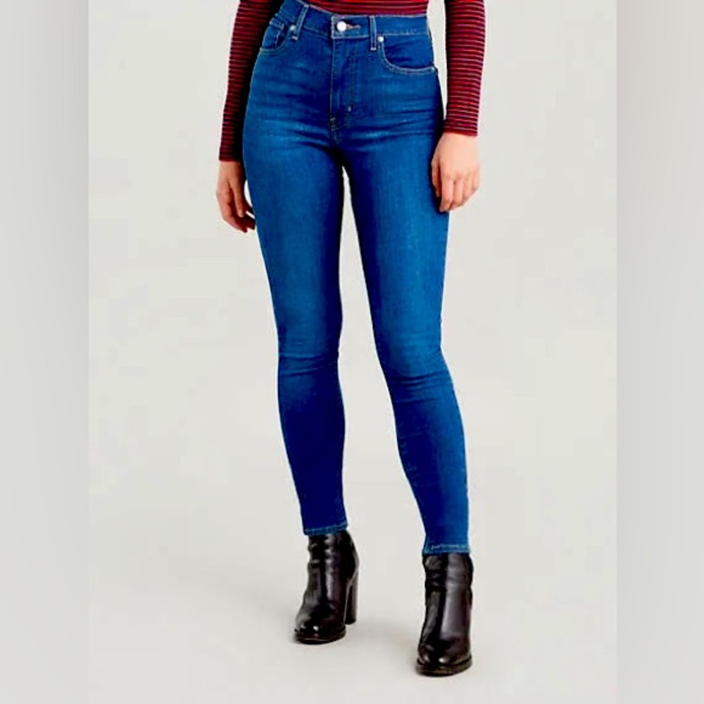 Women’s Levis Mile High Super Skinny Jeans; Sz 26
